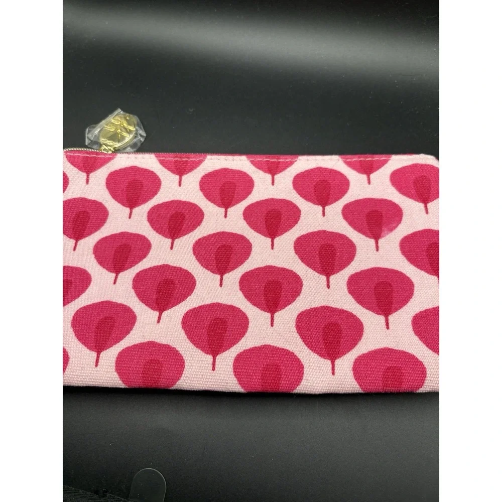 Estee Lauder Pink Floral Cosmetic Bag Pouch Beauty In Bloom Travel Makeup Unused